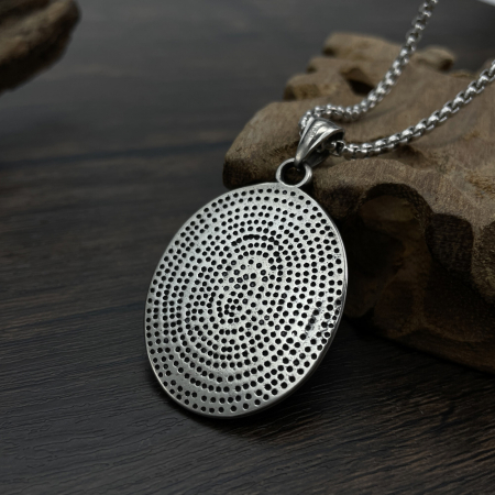 Colier inox cu Dumnezeu [3]