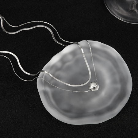 Colier inox dublu minimalist [12]