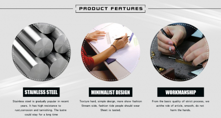 Colier inox glont cu rugaciune 55 cm [4]