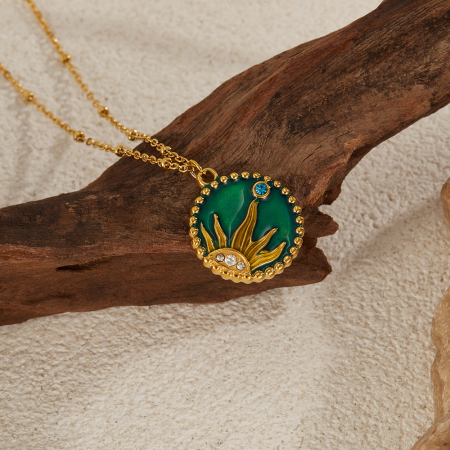 Colier inox Iarba de Mare [2]