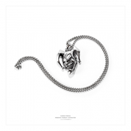 Colier inox Joker diabolic 55 cm [12]
