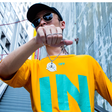 Colier inox Ochiul Triunghiular – Simbol al Cunoașterii și Protecției [1]