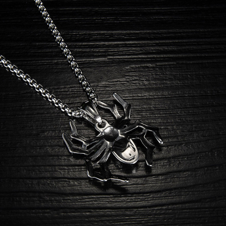 Colier inox Păianjen Protector – Simbol al Păcii și Răbdării [4]