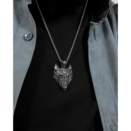 Colier inox pantera 70 cm [8]