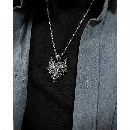 Colier inox pantera 70 cm [14]
