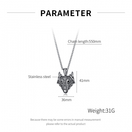 Colier inox pantera 70 cm [6]