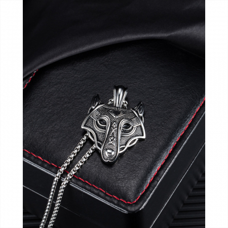 Colier inox pantera 55 cm [10]