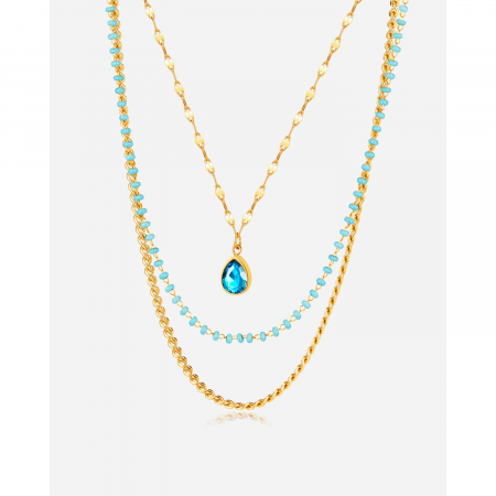 Colier inox triplu [12]