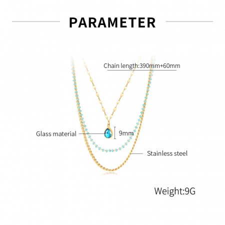 Colier inox triplu [9]