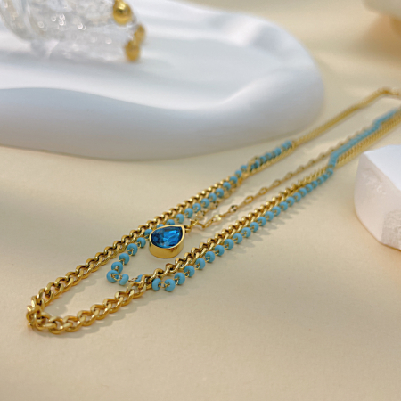 Colier inox triplu [2]