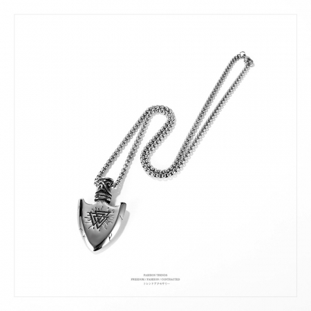 Colier inox varf de sageata 55 cm [9]
