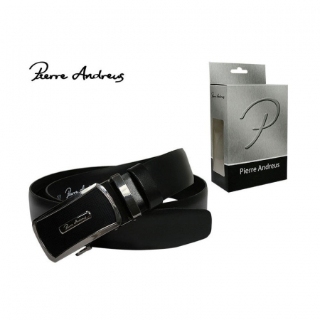 Curea barbati CRLG01, Neagra, Piele naturala [1]