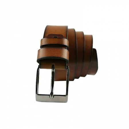 Curea barbati din piele naturala CRL01 - Latime 4 cm [0]