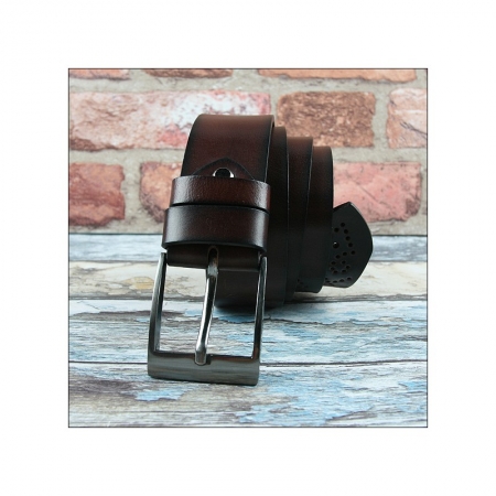 Curea barbati din piele naturala CRL02 - Latime 4 cm [3]