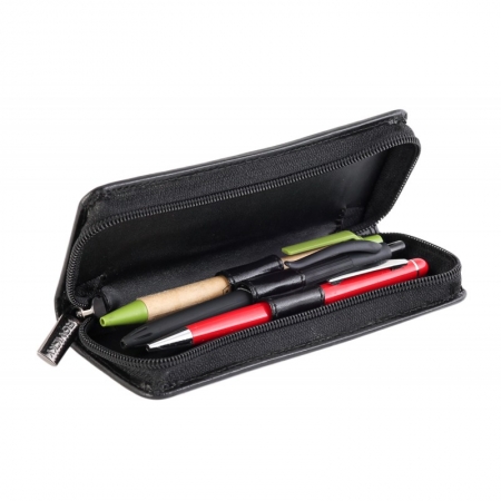 Etui stilou de lux din piele naturala Rovicky HUS02 (toc stilou) [1]