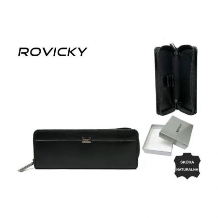 Etui stilou de lux din piele naturala Rovicky HUS02 (toc stilou) [5]