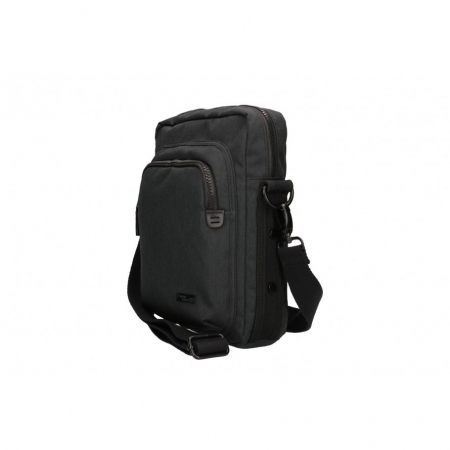 Geanta barbati GEAGP22 Neagra, Textil [2]