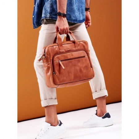 Geanta casual din piele naturala de calitate marca Always Wild - GEA411 [10]