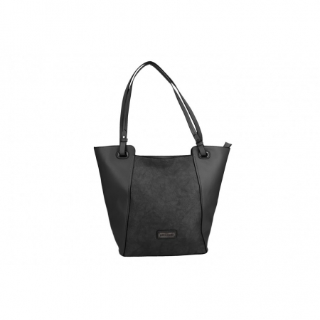 Geanta dama GEAGP12 Neagra, Piele ecologica [0]