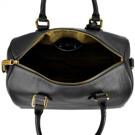 Geanta dama GEAGP2 Neagra, Piele naturala [4]