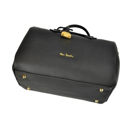 Geanta dama GEAGP2 Neagra, Piele naturala [7]