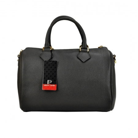 Geanta dama GEAGP2 Neagra, Piele naturala [6]