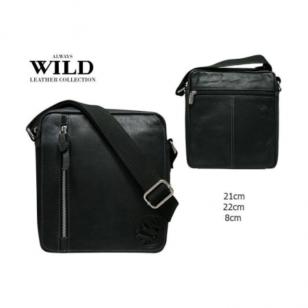 Geanta pentru umar din piele naturala Always Wild [2]