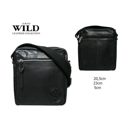 Geanta pentru umar din piele naturala Always Wild [2]