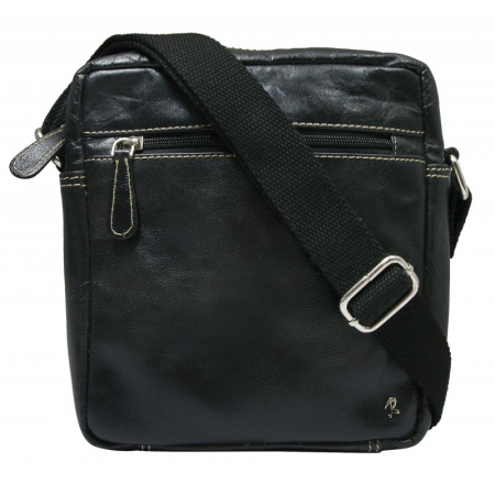 Geanta de umar din piele naturala, Neagra [0]