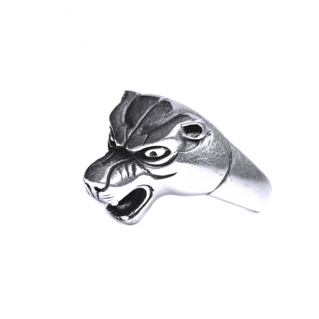 Inel argint 925 cap de pantera [2]