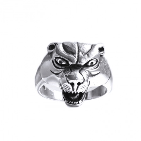 Inel argint 925 cap de pantera [0]