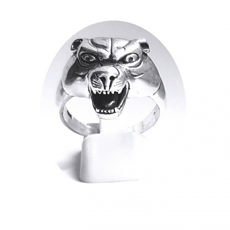 Inel argint 925 cap de pantera [1]