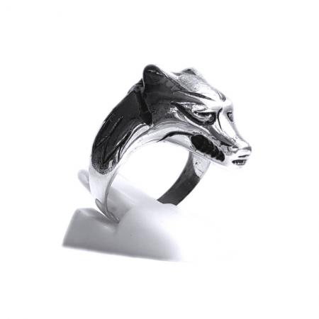 Inel argint 925 cap de lup [2]