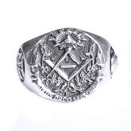 Inel argint 925 cu cruce si simboluri malteze , Ritual [0]