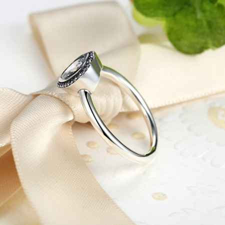 Inel argint 925 cu inimioara si zirconii albe IST0013 [3]