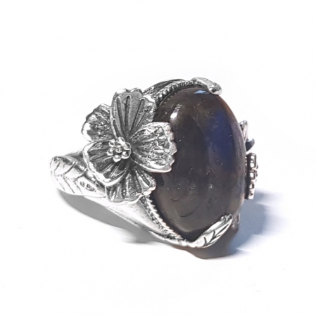 Inel argint 925 cu Labradorit, Yura [1]