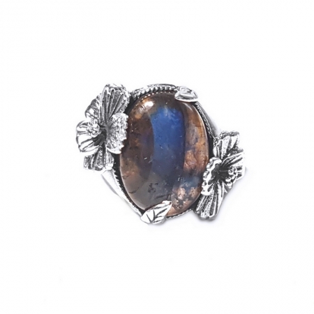 Inel argint 925 cu Labradorit, Yura [0]