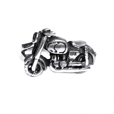 Inel argint 925 cu motocicleta, Freedom Rider [0]
