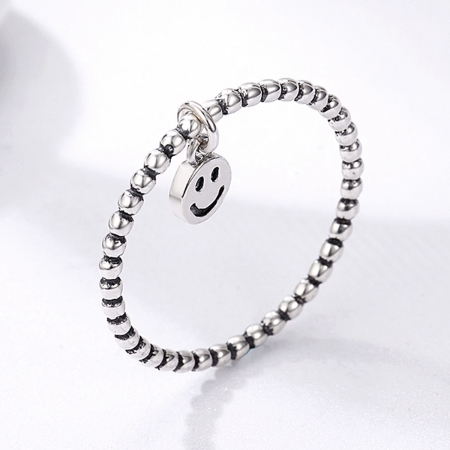 Inel argint 925 cu talisman fata zambitoare Smiley Face - Be Authentic IST0034 [2]