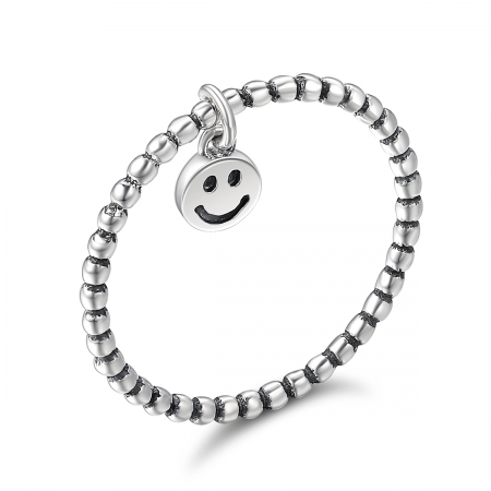 Inel argint 925 cu talisman fata zambitoare Smiley Face - Be Authentic IST0034 [0]