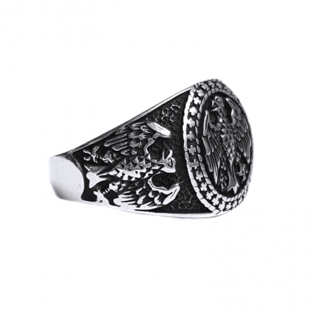 Inel argint 925 cu vulturi [1]