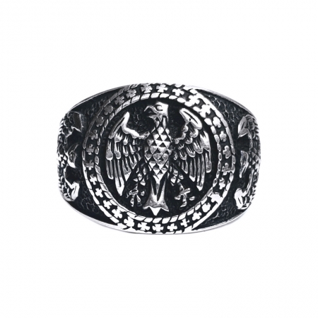 Inel argint 925 cu vulturi [0]