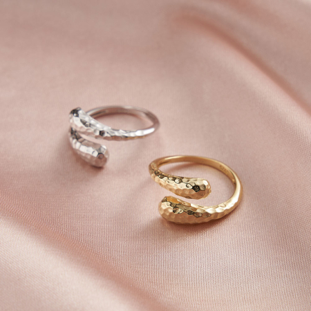 Inel argint 925 placat cu aur 14K [4]
