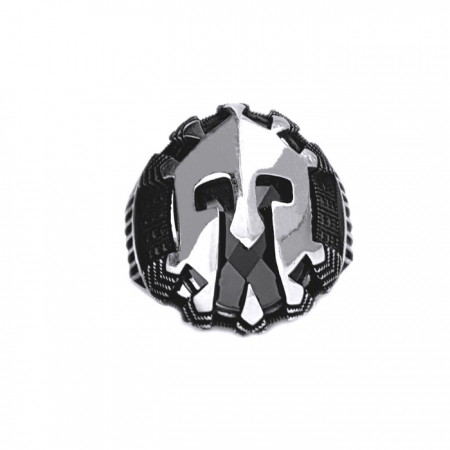 Inel argint 925 "This is Sparta!" cu zirconiu [0]