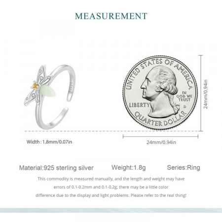 Inel argint albinuta fosforescenta [12]