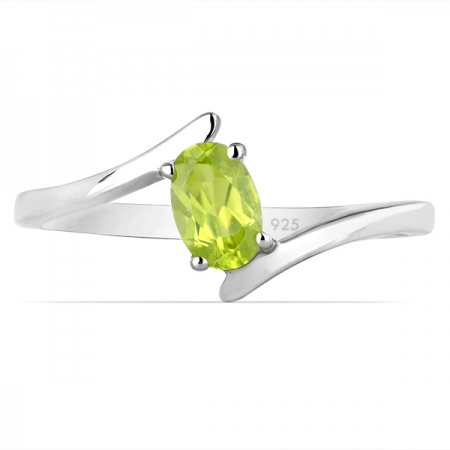 Inel argint Aurora, 925, cu peridot - IVA0031 [1]