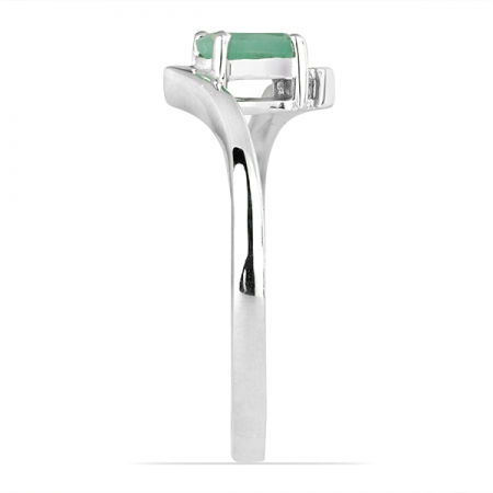 Inel argint Aurora, 925, cu smarald - IVA0037 [3]