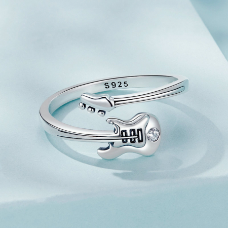 Inel argint chitara [4]