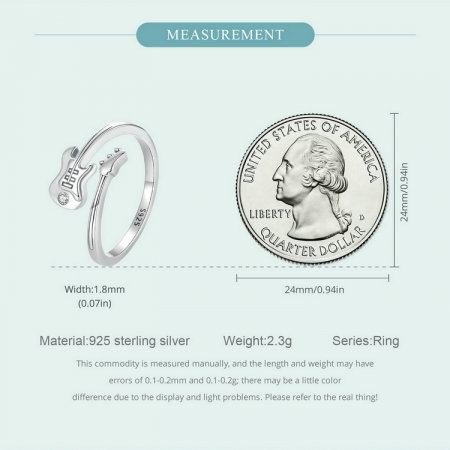 Inel argint chitara [9]