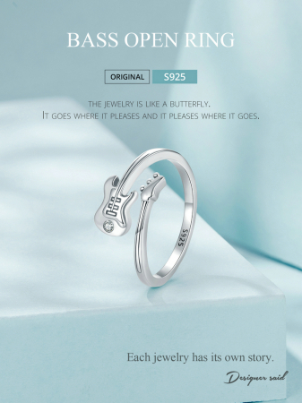 Inel argint chitara [12]